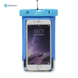 Pivoful Universal Waterproof Sport Case Pouch Armband,IPX8 Certified Dry Bag Pouch for iPhone 6s iPhone 6 iPhone 5, and Cell Phone up to 6 ins