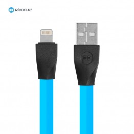 Pivoful Charging Data Sync Cable, Durable Cell phone Cables For iPhone Android - Micro USB cable (BLUE - 8pin for iPhone)