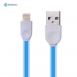 Pivoful Charging Data Sync Cable, 39" 100cm For iPhone & Android (BLUE - 8pin for iPhone)