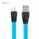 Pivoful Charging Data Sync Cable, Durable Cell phone Cables For iPhone & Android - Micro USB cable (BLUE - 5pin for Android)
