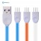 Pivoful Charging Data Sync Cable, 39" 100cm For iPhone & Android (WHITE - 5pin for Android)