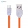Pivoful Charging Data Sync Cable, 39" 100cm For iPhone & Android (ORANGE - 5pin for Android)