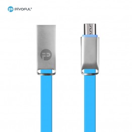 Pivoful Charging Data Sync Cable, 3ft Durable Cables For iPhone Android - Micro USB cable (BLUE - 5pin for Android)