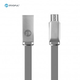 Pivoful Charging Data Sync Cable, 3ft Durable Cables For iPhone Android - Micro USB cable (GRAY - 5pin for Android)