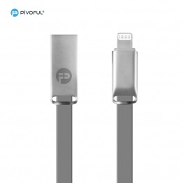 Pivoful Charging Data Sync Cable, 3ft Durable Cables For iPhone Android - Micro USB cable (GRAY - 8pin for iPhone)